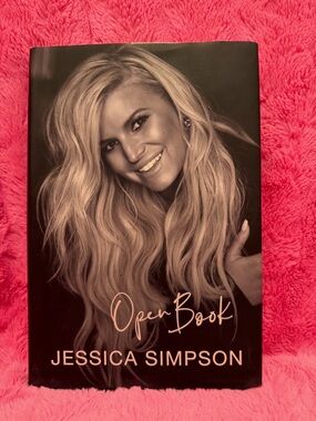 Jessica Simpson “Open Book” Hardcover Memoir